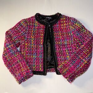 Kidpik Multicolor Tweed Jacket